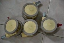  KIT 4 ruote lettino  IN LEGNO Foppapedretti