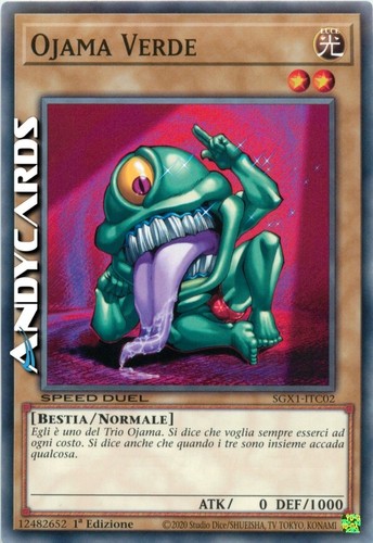 Ojama verde - ojama, duel)