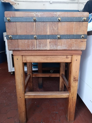 Ceppo macellaio legno - ceppo,