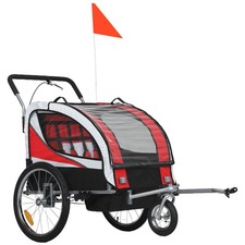 HOMCOM Rimorchio per Bici per