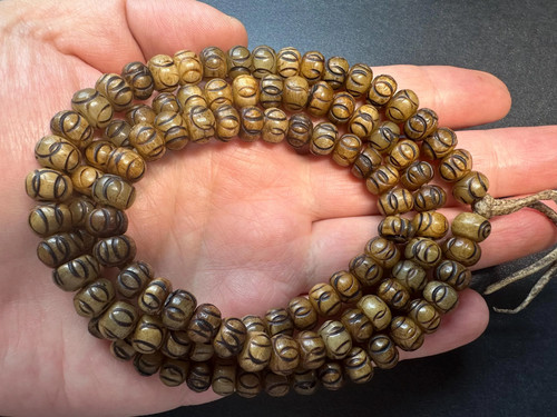Collana mala osso yak - collana,