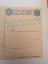 Cartolina Postale, Campo di