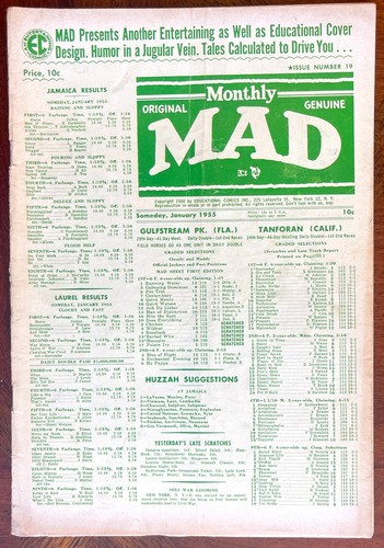 Mad 1955 ottimo - mad, ottimo/bello