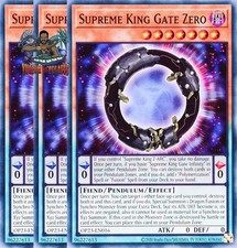 Yugioh! 3x Supreme King Gate