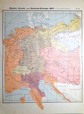 Carta geografica antica EUROPA