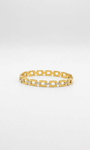 Bracciale catena con maglie - a,
