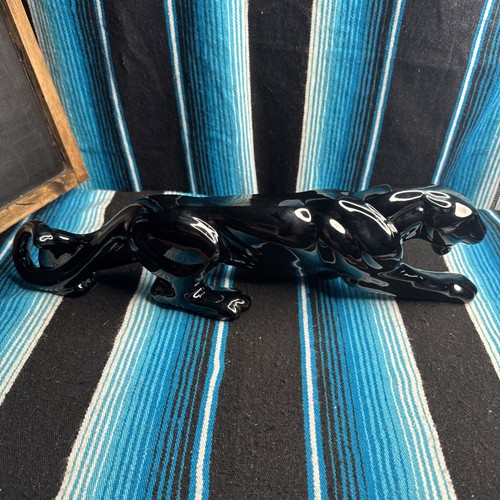 Scultura pantera nera vintage - nera,