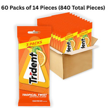 Trident Chewing Gum Tropical