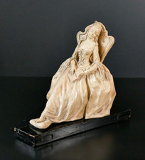 ⚜️ SCULTURA ARTURO PANNUNZIO FIRMATA TERRACOTTA DAMA DORMIENTE CERAMICA 1940S