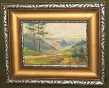 Dipinto ad olio paesaggio