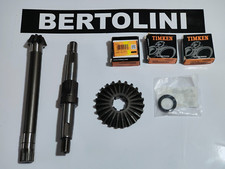 COPPIA CONICA PIU ASSE FRESA MOTOCOLTIVATORE BERTOLINI 316 DENTI Z = 7-23