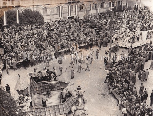 Savona carnevale folla - carnevale,