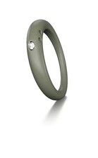 Anello DUEPUNTI Grey con un