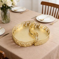 2 pezzi di vassoi da portata