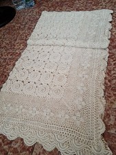 Coperta fatta a mano ad UNCINETTO 250X200 mai usata