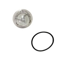 Coperchio trasparente e guarnizione prefiltro pompa Powertech Gloobe SMP