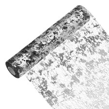 Runner da tavolo nero argento