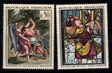 Francia 1963 Yv. 1376-1377