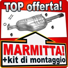 Silenziatore Posteriore per