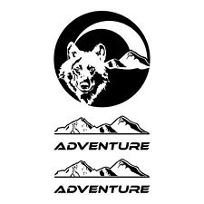 Gesar Adesivo con Lupo