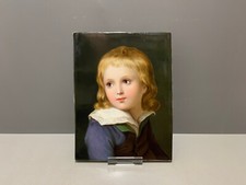 Piatto quadro porcellana