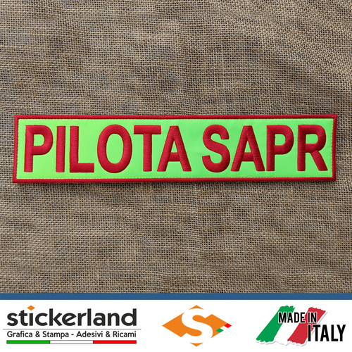Toppa patch pilota sapr - sapr, su