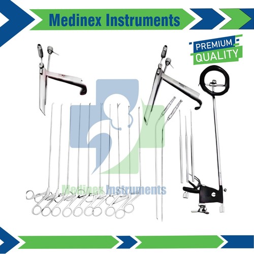 Set laringoscopio piedistallo - set,