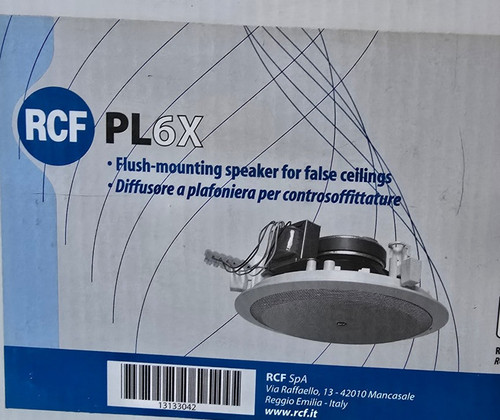 Cassa speaker rcf diffusore - cassa,