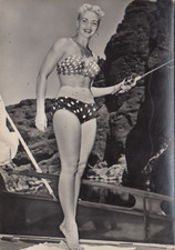 CARTOLINA *46 DONNE BELLEZZA FEMMINILE COSTUMI BAGNI MARE SOLE VACANZA VIAGGIATA