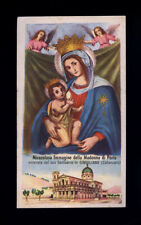 santino-holy card""ediz. EB -MADONNA DI PORTO-GIMIGLIANO