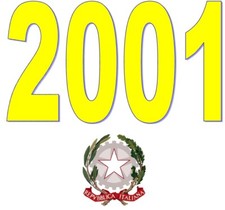 ITALIA 2001 Singolo Annata