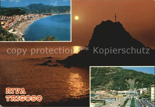 Riva trigoso panorama rocce - trigoso,