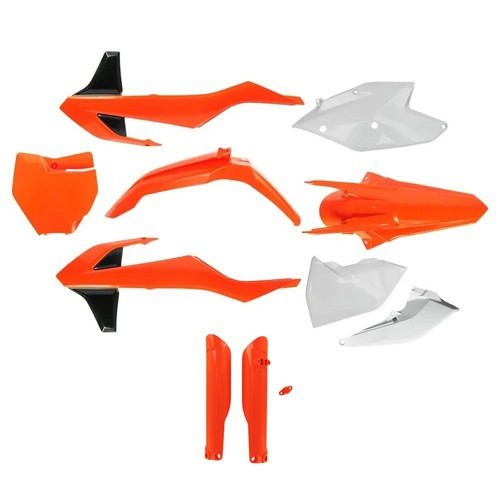 Kit plastiche arancioni ktm - kit,