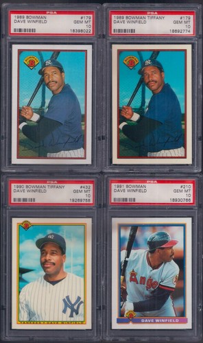 Psa 1990 bowman - bowman, tiffany