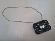 Borsetta Bimba tracolla nera lucida