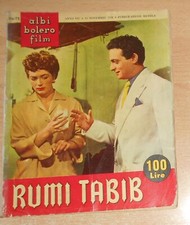 ED. MONDADORI SERIE ALBI BOLERO FILM N° 70-71 1956  RUMI TABIB ORIGINALE  !!!!!