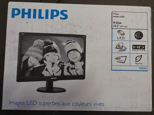 Philips 193v5lsb2 monitor - 193v5lsb2, 19"