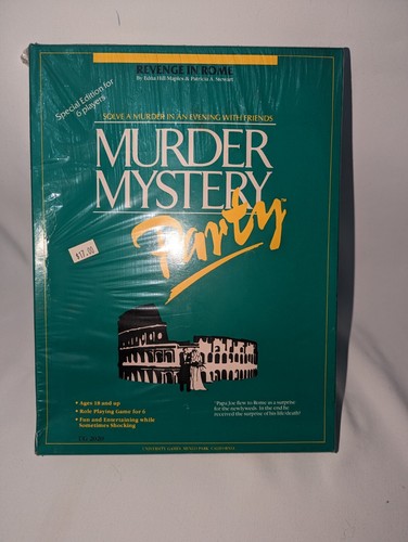 Revenge rome murder mystery - murder,
