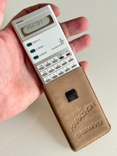 Sanyo calculator pedometer - sanyo,
