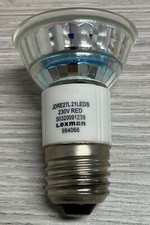 Lampada Faretto LED a luce rossa attacco E27 230V Lexman JDRE27L21LEDS