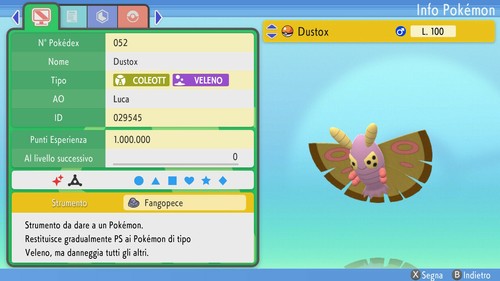 Dustox shiny 6iv battle - 6iv, ready