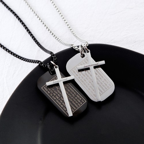 Collana uomo acciaio - , inox