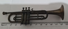MODELLINO  Tromba OTTONE  Strumento musicale 19201930 cm 12x3,2