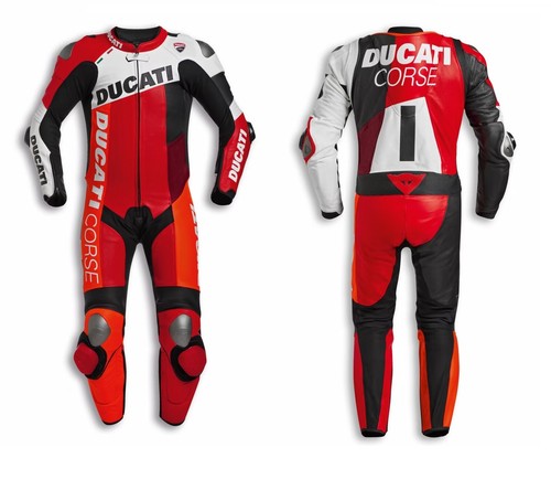 Tuta moto intera racing ducati - moto,