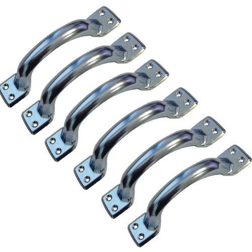 Maniglie argento acciaio - 6,