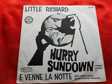 DISCO 45 giri -   Little Richard ‎– Hurry Sundown/I Don't Want...1967  RARO