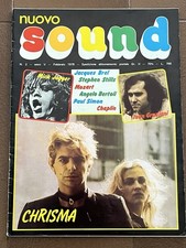 NUOVO SOUND 2/1978 KISS ALIVE 2 AD. MICK JAGGER IVAN GRAZIANI CHRISMA PUNK 