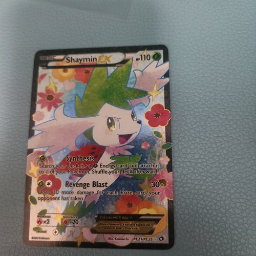 Carta pokemon shaymin - carta, ex