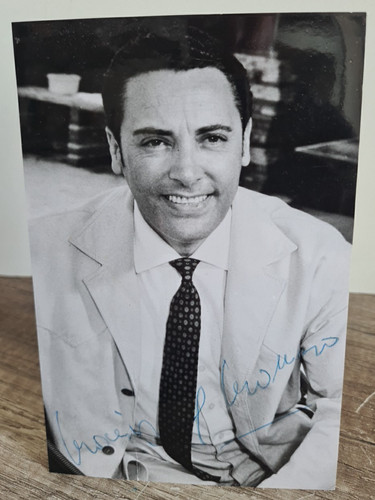 Autografo mario del monaco - autografo,