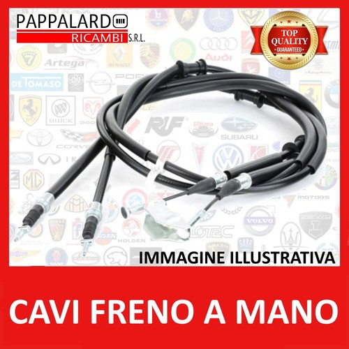 Gruppo cavi freno - freno, mano